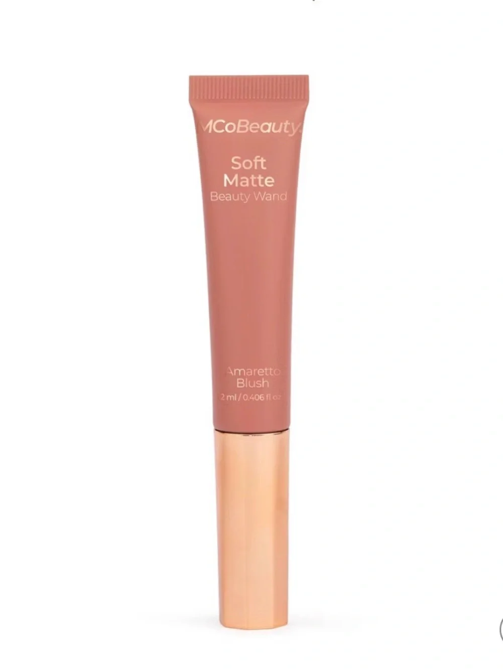 MCoBeauty Soft Matte Beauty Wand Liquid Blush — Amaretto Blush (Peachy Pink)